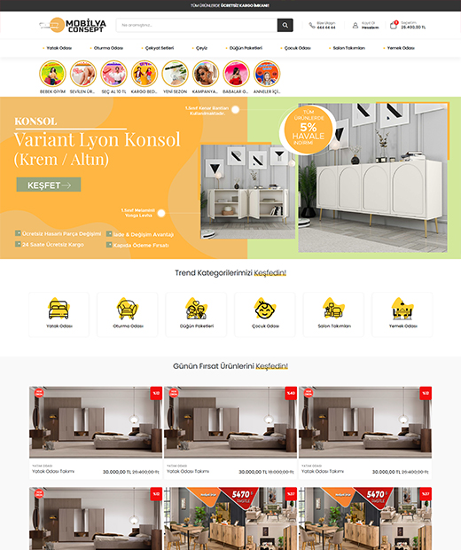 Mobilyacı Yazılımı