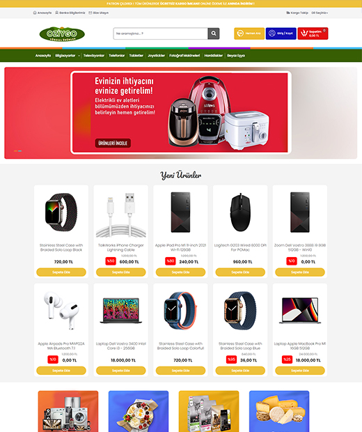 Yöresel E-Ticaret Yazılımı